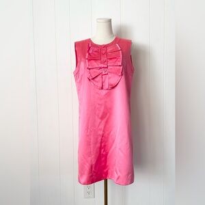 Vintage Kate Spade Madison Ave. Limited Edition Pink Chartreuse Shift Dress